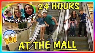 24 HOURS AT THE MALL | OVERNIGHT CHALLENGE | We Are The Davises