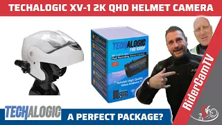 Techalogic XV 1 2K QHD Helmet Camera | A GoPro beater for motorcyclists?