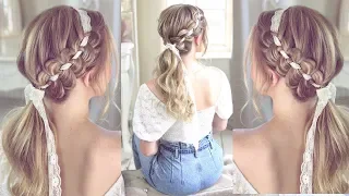 Ponytail Headband Braid by SweetHearts Hair