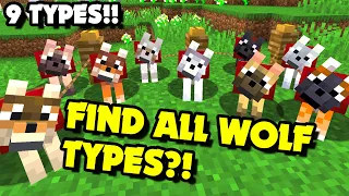 How to Find ALL WOLF TYPES in Minecraft 1.20.5+? Find All Wolves | All Variants [Easy]