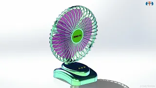 Table Fan Animation - Mô Phỏng Máy Quạt Để Bàn