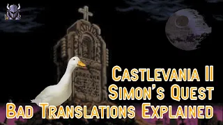 Castlevania II: Simon's Quest - Bad Translations Explained