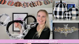 Easy Halloween Crafts (Disney Options!)