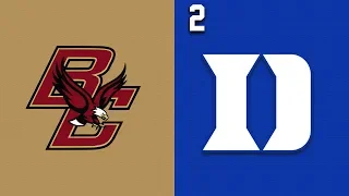 2019 College Basketball Boston College vs #2 Duke Highlights