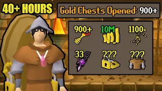 40 hours of Shades of Mort'ton Gold Chests | Every Drop: No Banking (#12) [OSRS]