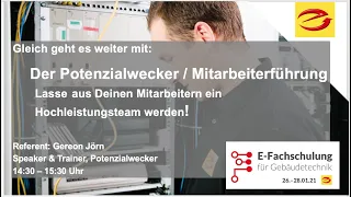 Vortrag: Der Potenzialwecker / Mitarbeiterführung