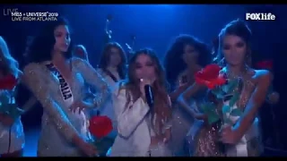 Ally Brooke perform "Low Key / No Good / Higher" in Miss Universe 2019