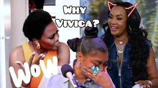 VIVICA FOX SAYS "Whatever Taraji P Henson is going through, , Is really NONE OF MY BUSINESS" WOW 👀