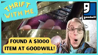 I Found a $1000 Item at Goodwill | Thrift With Me