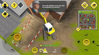 Construction Simulator 2014 - Building Extension for Groover Family - Gameplay