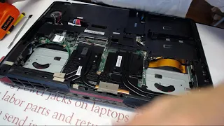 MSI gt72 6qd laptop disassembly charge port repair how to fix power jack guide
