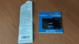 Распаковка SSD накопителя Goodram CX400 Gen.2 128GB 2.5" SATAIII из Rozetka