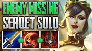 ENEMIES HAVE RETURNED TO BASE! Serqet Solo Gameplay (SMITE Conquest)