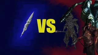 Yorgh Spear vs Dragonrider, Old Dragonslayer, Flexible Sentry.*NO DAMAGE*