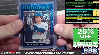 2024 Topps Heritage MONSTER BOX Mixer (Choose Team - Case Break #1)