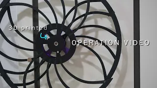 Operation Video of Kinetic Sculpture, Driven by Spring Mechanism (Monarch, Kinetic Art)