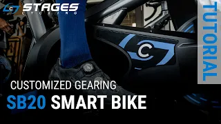 StagesBike SB20 Smart Bike Customized Gearing