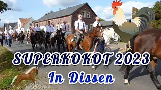 Superkokot in Dissen 2023 🐎 🐓 / Kampf der Erntekönige #brauch #tradition