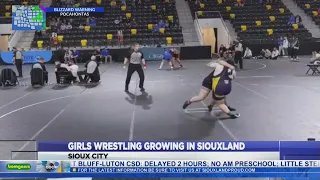 Girls Wrestling Growing In Siouxland