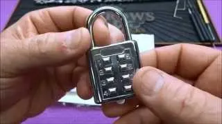 (532) Chinese Push Button Lock from Tjita1