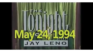 Tonight Show with Jay Leno May 24, 1993