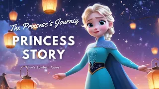 The Princess's Journey | Elsa's Lantern Quest | Stories for Bedtime | Princess Adventure Stories