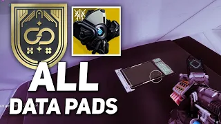 All 5 Exo Stranger Data Pad Locations - Deep Stone Crypt Raid Ghost Shell (Destiny 2 Beyond Light)