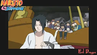 Sasuke le dice a Hinata que se calle|Español Latino