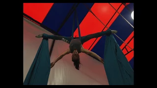 Aerial silk Training