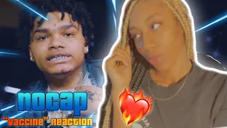 My First Time Reacting To | NoCap - VACCINE (Official Music Video) THIS WAS 🔥🔥