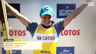 Skoki w Wiśle Podium+ Hymn   1.Kamil Stoch 2.Dawid Kubacki 3. Jakub Wolny [Polskie Podium]24.07.2022