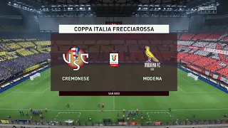 Cremonese vs Modena (20/10/2022) Coppa Italia FIFA 23