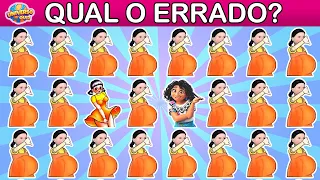 TESTES E DESAFIOS ROUND 6 | BATATINHA FRITA 1 2 3 | ENCONTRE O EMOJI DIFERENTE | SQUID GAME PUZZLE