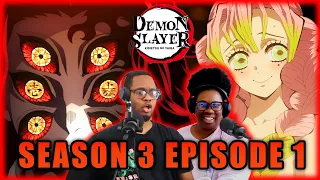 ANNNND WE'RE BACK!!! | Demon Slayer Season 3 Episode 1 Reaction!! #demonslayer #demonslayerseason3