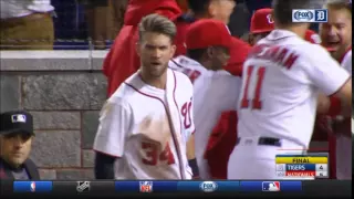 Bryce Harper to umpire after game: "Hey, f*** you."