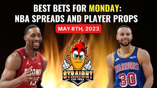 3-0 yesterday!🤑 Best Bets for NBA: Player props, Spreads, Prediction for Monday May 8th 2023!