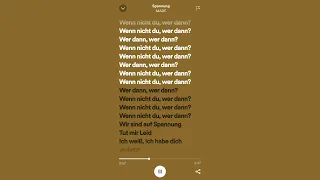 Spannung-MADE (speed up/lyrics)