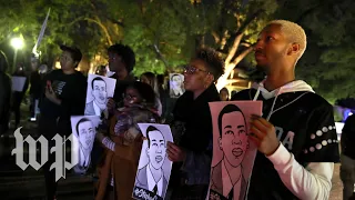 Stephon Clark protesters demonstrate in Sacramento