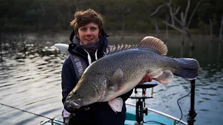 The First Fish On My New Boat! - Lake Eildon Murray Cod