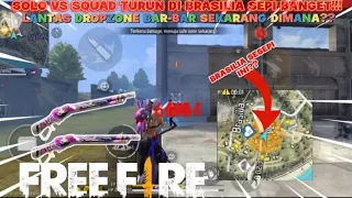 DROPZONE BAR-BAR SEKARANG ADA DIMANA KALAU BRASILIA SEPI KAYA GINI‼️-Garena Free Fire Indonesia