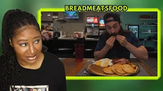 You only get 30 minutes to beat this American Breakfast Challenge (Beardmeatsfood) |Reaction