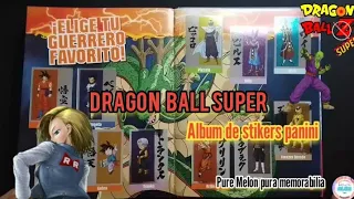 Album de Stickers Dragon Ball Super. Panini.