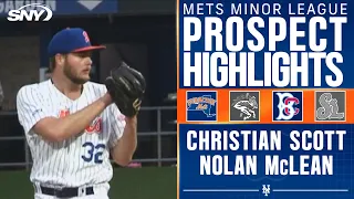J.D. Martinez has RBI but Mets prospects Christian Scott and Nolan McLean take center stage | SNY
