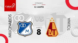 EN VIVO | Millonarios vs. Tolima - Liga Colombiana por el Fenómeno del Fútbol