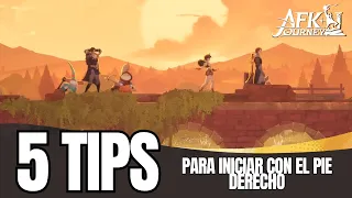 5 TIPS para iniciar con el pie derecho  | AFK JOURNEY