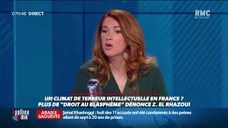 Zineb El Rhazoui sur RMC: "Depuis quand dessiner des caricatures est-il un manque de respect?"