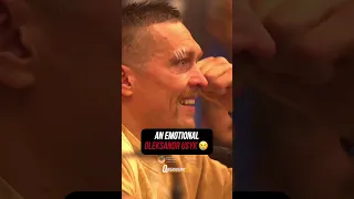 💔Oleksandr Usyk emotional talking about his father!