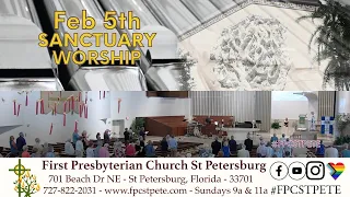 Sanctuary Worship - Feb 5th, 2023 - 11am  #FPCSTPETE  #JesusChrist