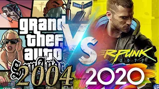 GTA San Andreas VS Cyberpunk 2077 - The Ultimate Comparison