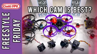 Testing a TON of Tiny Whoop Cameras - Pinch Normal & Wide vs Runcam Nano 3 vs Caddx Ant